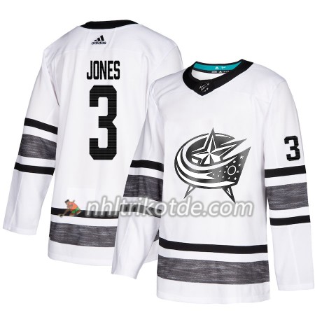 Columbus Blue Jackets Trikot Seth Jones 3 2019 All-Star Adidas Weiß Authentic - Herren